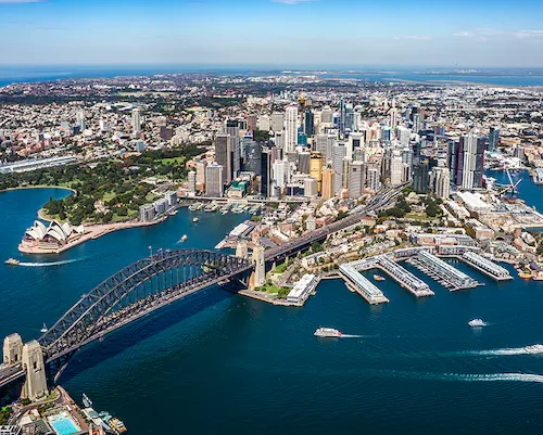 sydney-harbour-aerial-view